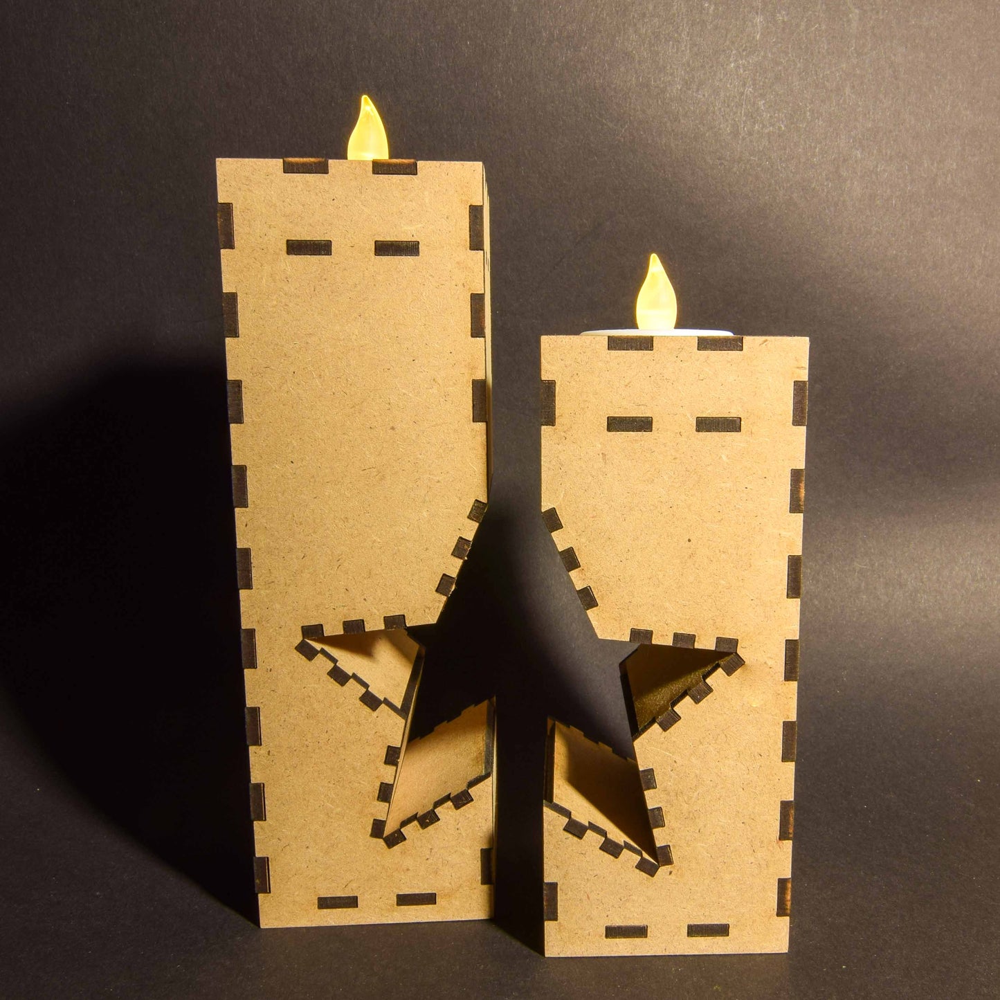 Teelichthalter zweiteilig