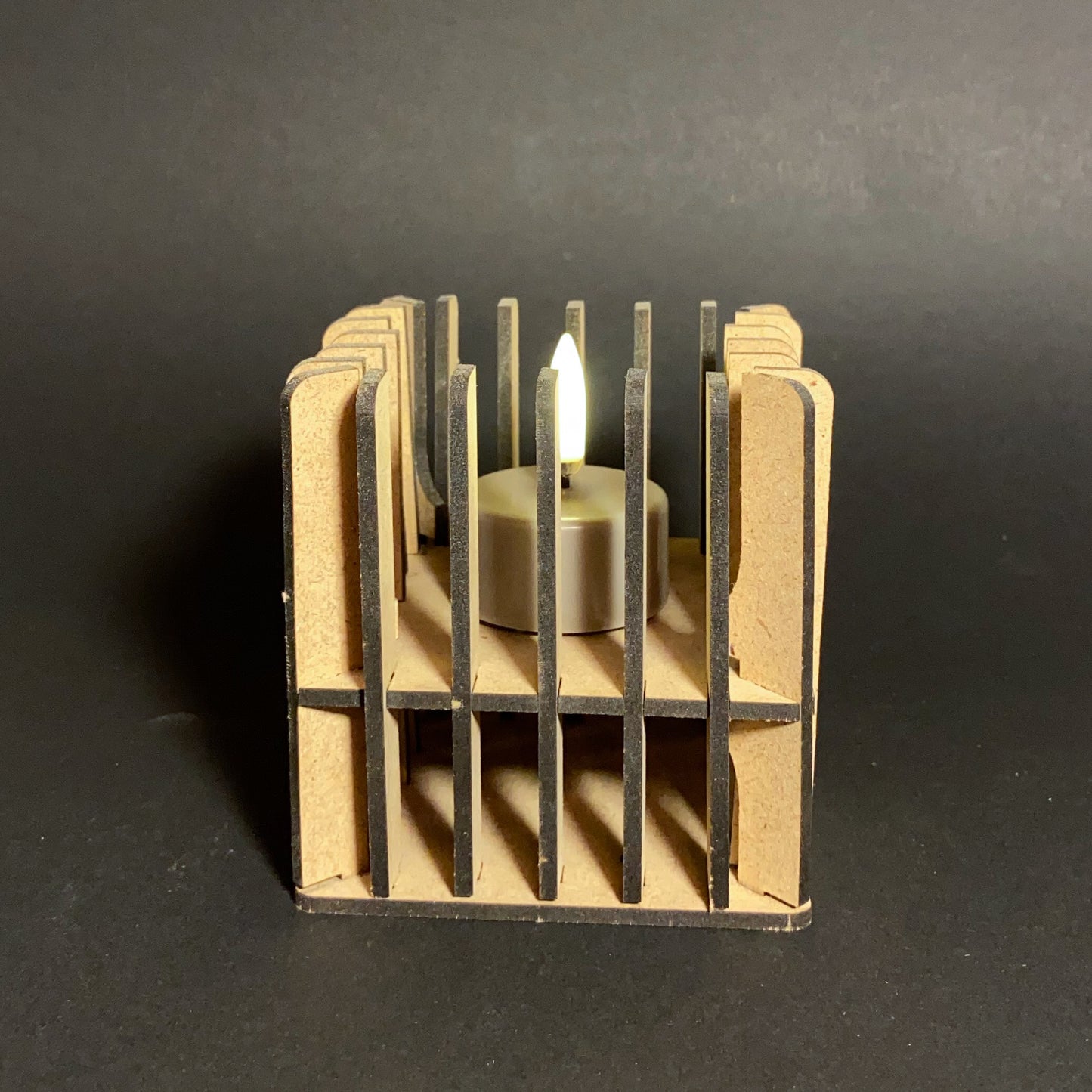 Teelichthalter Würfel