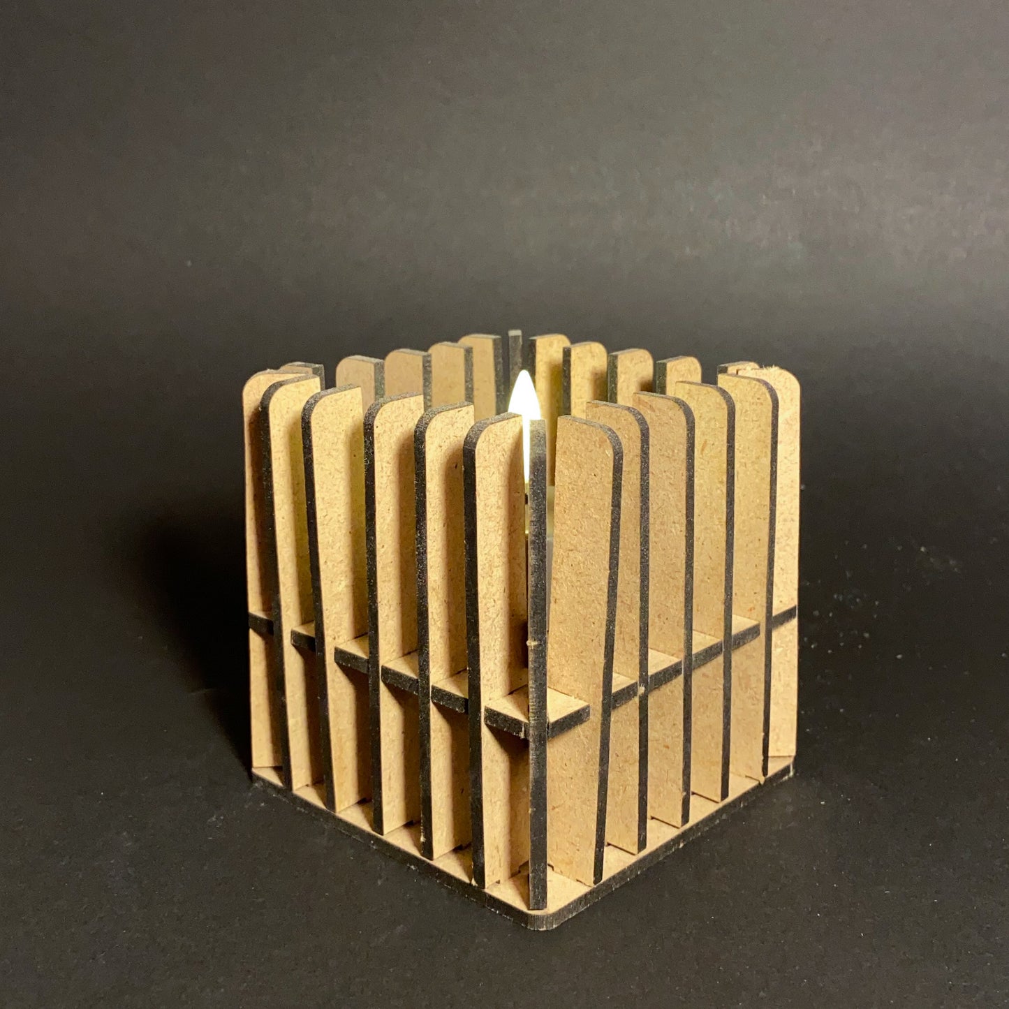 Teelichthalter Würfel