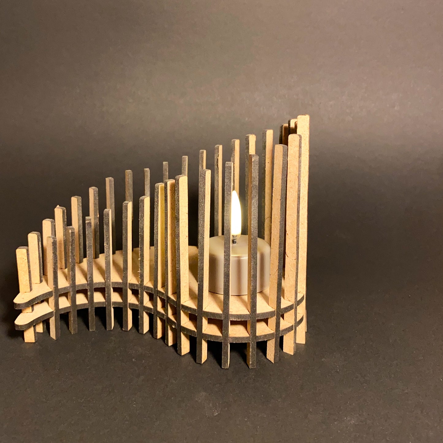 Teelichthalter YingYang 2 Teilig