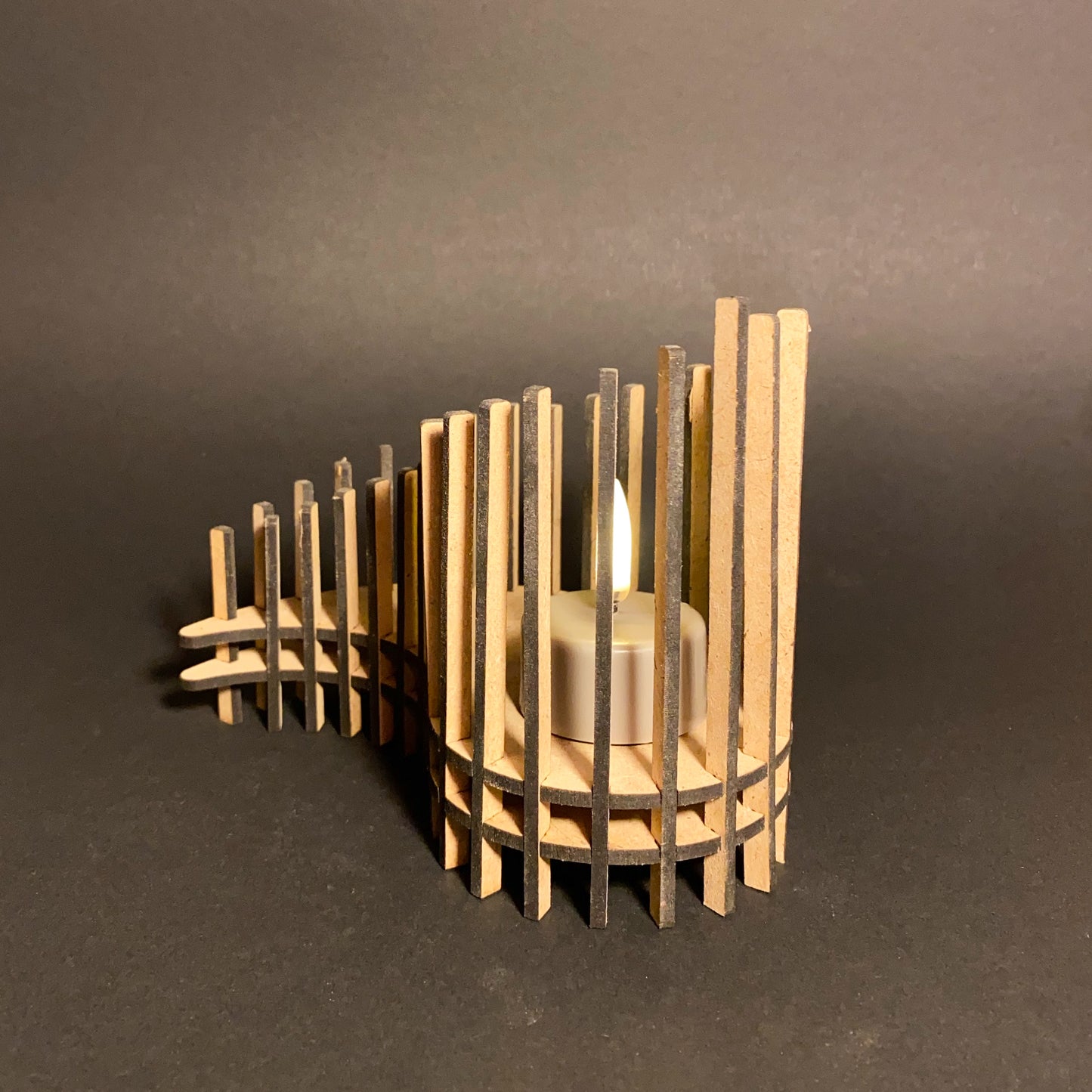 Teelichthalter YingYang 2 Teilig