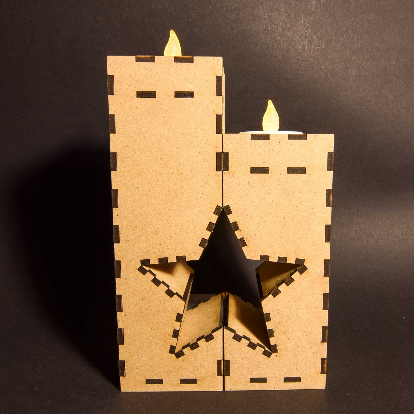 Teelichthalter zweiteilig