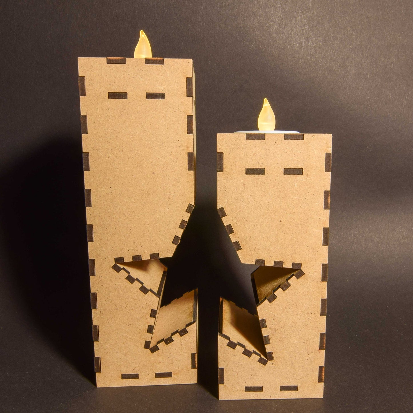 Teelichthalter zweiteilig