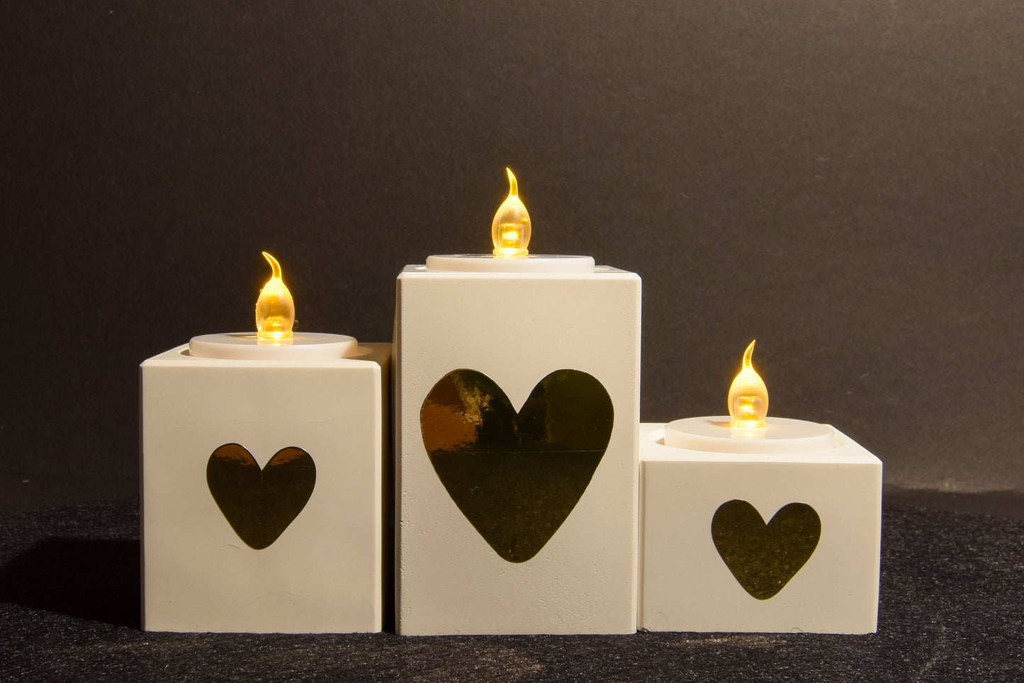 Teelichthalter 3er Set