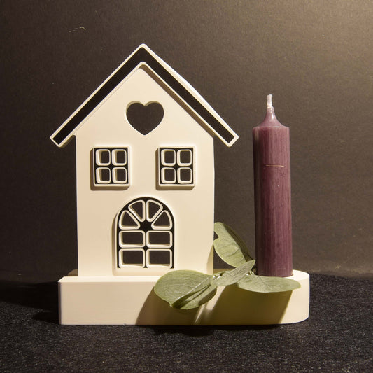 Kerzenhalter Haus