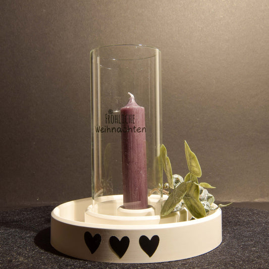 Kerzenhalter Glaszylinder