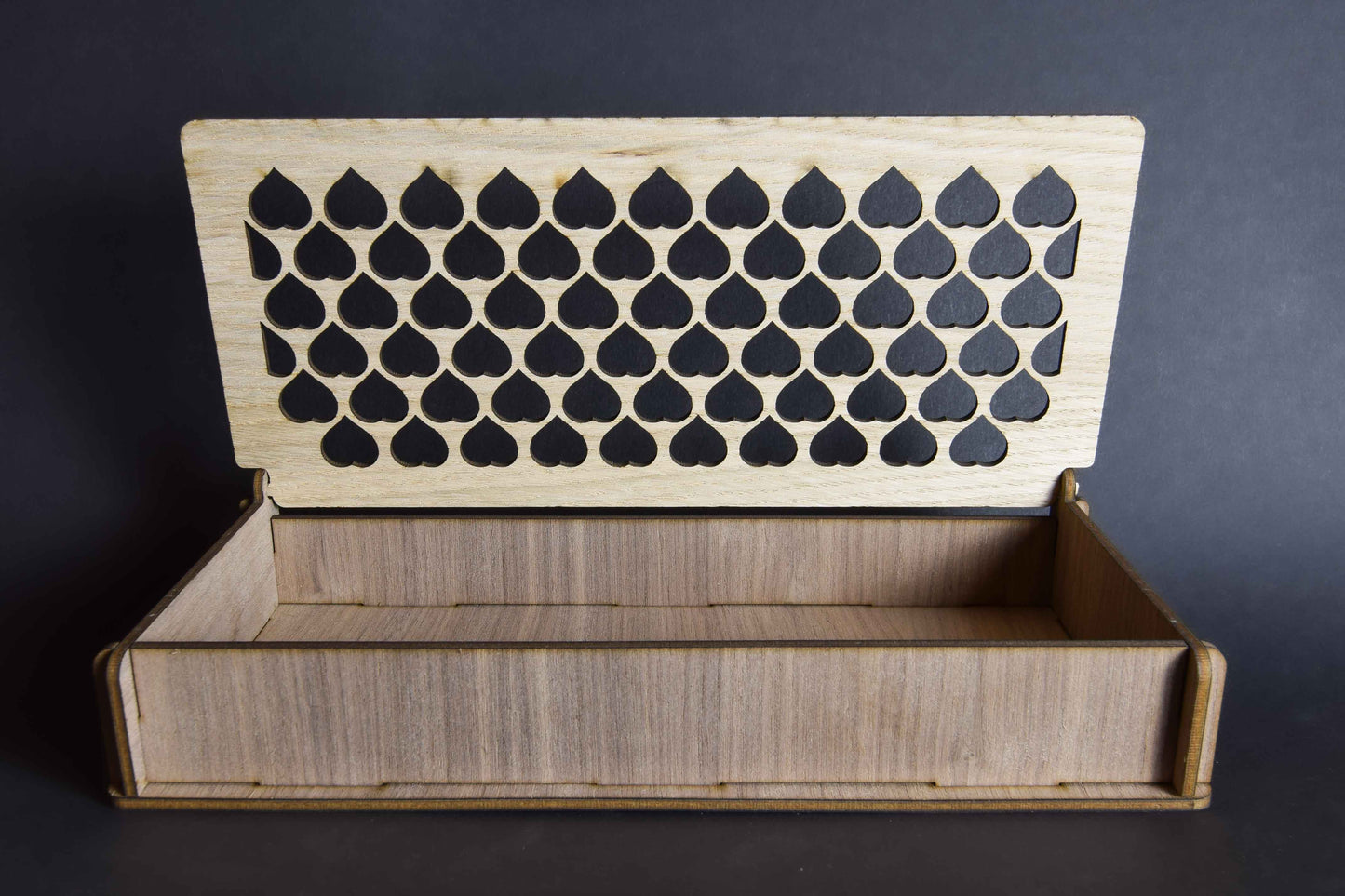 Geschenkbox mit Holzrose