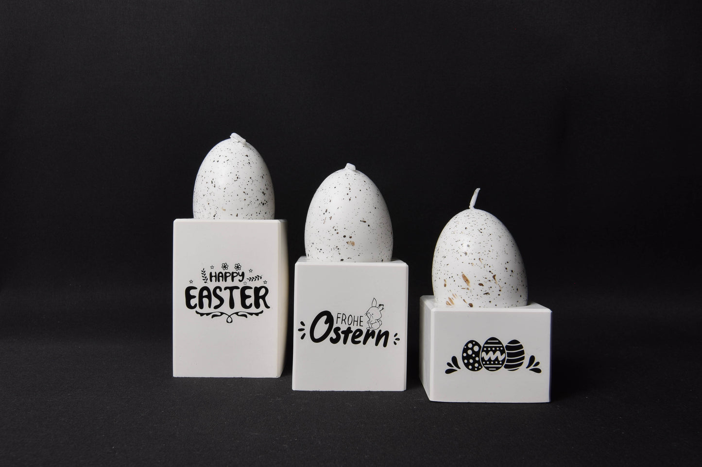Teelichthalter 3er Set - Ostern