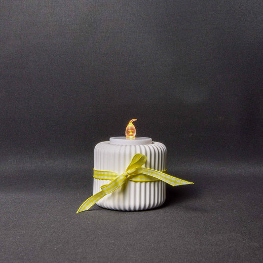 Rillen Teelicht "Klara"